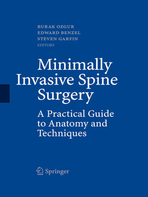 cover image of Minimally Invasive Spine Surgery